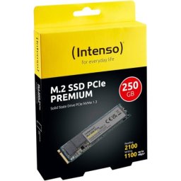 Intenso Gen.3x4 250GB 3835440 Read 2100MBs/Write 1100MBs SSD M.2 NVMe