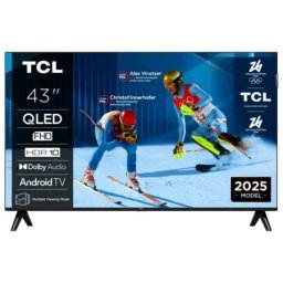 TCL 43s5k 1920x1080/full hd/dvb-t2/c/s2/android tv smart qled tv 43
