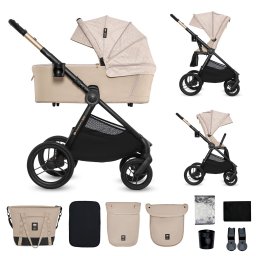 KINDERKRAFT KOLICA ZA BEBE SET 2U1 NEA 2 WHISPER DUNE BIZUU