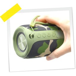 ZVUČNIK BLUETOOTH CRNI PLAVI MASKIRNI OP25225 *TH WY