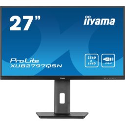 Monitor 27" Iiyama XUB2797QSN-B2 IPS 2560x1440/100Hz/1ms/HDMI/DP/USB/zvučnici