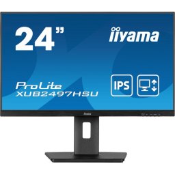 Monitor 23.8" Iiyama XUB2497HSU-B2 IPS 1920x1080/100Hz/1ms/HDMI/DP/USB/zvučnici