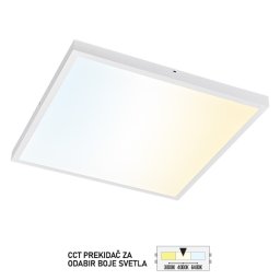 LED panel nadgradni 600x600 LPA-08-50S CCT