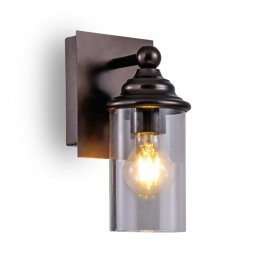 FENJER 1033 ZIDNI 1*E27 CRNI IP44