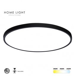 LED PLAFONJERA L7760-18W CCT SENZOR (LV18W) CRNA NEW