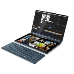 Lenovo yoga book 9 14iah10 ultra 7 255h, 32gb, 1tb, 2x14" 2.8k touch, w11p ( 83kj000rrm )