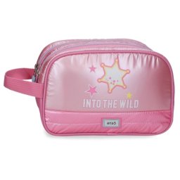 Enso into the wild dečiji neseser sa 2 pregrade - pink ( 99.844.21 )