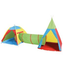 Knorr Toys Zenovia šator, vigvam i tunel - set za igru 3u1 552007