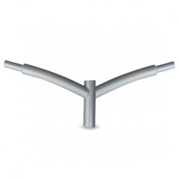 NOSAC ZA SVETILJKE STUBNI 2X50 SIVI RAL 7016