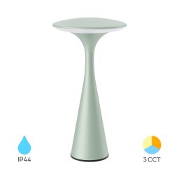 LED stona lampa Tower 2 punjiva zelena
