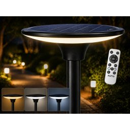 Solarna parkovska lampa sa senzorom i daljinskim