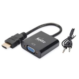 Kettz HV-5500 HDMI na VGA konvertor M–Ž + audio