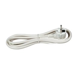 Commel prikljucni kabl 2,5 a 250 v, beli, 2m h03vvh2-f 2x0,75 ( c0114 )