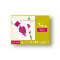 Fabriano tela blok za uljane boje 24x32 300g 10 lista ( 190041 )