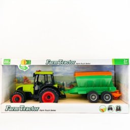 Traktor sa zatvorenom prikolicom ( 203769 )