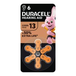 Duracell baterije za slušni aparat Aid 13 ( DUR-HA13/BP6 )