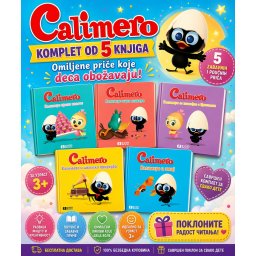 Kalimero komplet od 5 knjiga