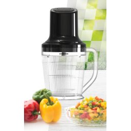 Seckalica HEINNER HMC-3B500BK 500W/plasticna posuda/ 1,5l/crna