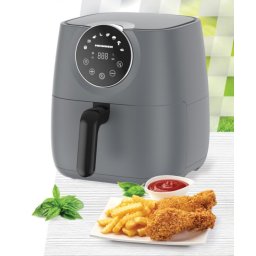 Friteza Air Fryer HEINNER HAF-B6GREY1700 1700W/5,7l/siva