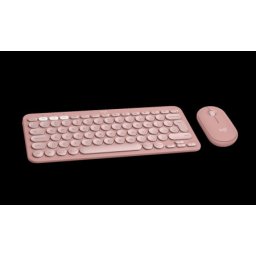 Logitech Pebble2 Combo Rose US set tastura i miš