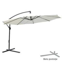 Suncobran viseci 300cm-beli ( 24-SA0115B )