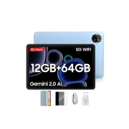 Blackview Tab 20 Wifi 800x1280 HD+ IPS/4GB/64GB/5MP-8MP/Android 15/blue Tablet 10.1