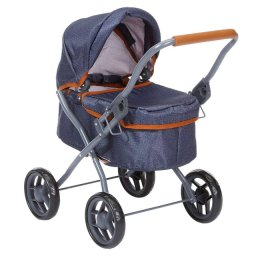 Knorr Toys Mini Lili kolica za lutke - lagana dečija kolica za igru Dark Blue 633300