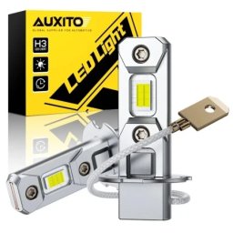 Auxito h3 led sijalice 6500k bele canbus 300% h3-m6plus-w2 ( AUX046 )