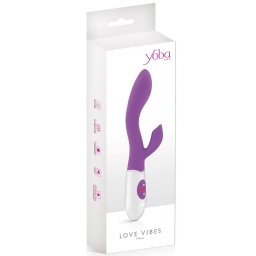 Silikonski multifunkcijski vibrator Naya Violet