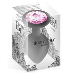Silikonski analni plug Crni HIdden Eden