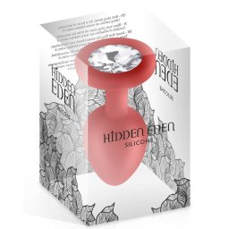 Silikonski analni plug Crveni HIdden Eden