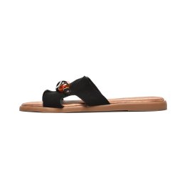LP282651BLK - Ženske ravne papuče