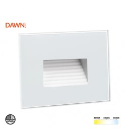 DAWN LED SVETILJKA E637698 3W CCT IP65 BELA