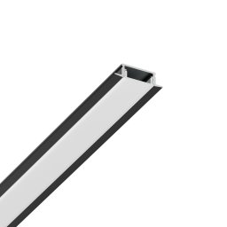 Ugradna alu kanalica za LED traku RC1707 crna