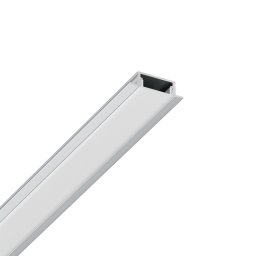 Ugradna alu kanalica za LED traku RC1707 srebrna