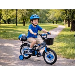 Dečija bicikla 12" Fitness Plavo-Sivi ( SM-12110 )