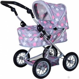 Knorrtoys kolica first star grey pink ( 634444 )