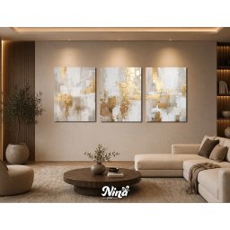 DIGITAL ART slike na platnu Elegancija zlata ms287