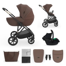 KINDERKRAFT KOLICA 3U1 PRIME 3 BROWN