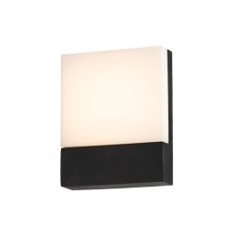 Zidna LED lampa 10W 3000K IP65 crna EL288