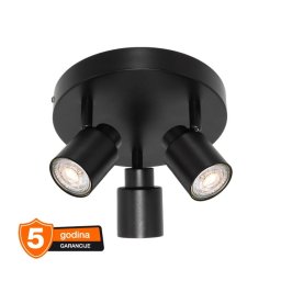 OSRAM PRIMAL PL crna spot lampa 3xGU10 EL334