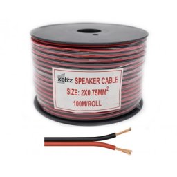 Kettz zvučnički kabl 2x0.75mm ZK-075 100m/ROL ( 000009 )