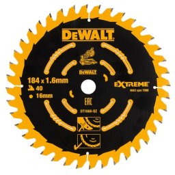 DeWalt DT1668 Extreme List kružne testere za drvo 184mm/16/40Z