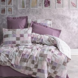 Dekordom posteljina cb ranforce single 140x200 - minimal - maro ( 025301 )