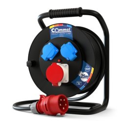 Commel Kabl sa motalicom pvc bubanj 280mm trofazna 25m h07rn-f 5g2,5 ( c200-390 )