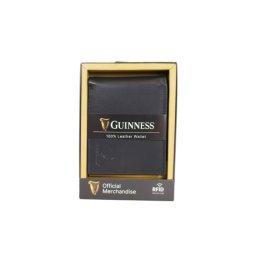 Novčanik muški kožni JBGNW01 sa RFID zaštitom 120x90x20 Guiness Guinness crna ( 16NMBG01B )