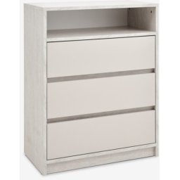 Komoda 3 fioke travertin/beige