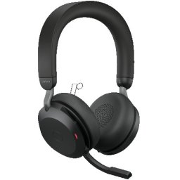 Jabra Evolve2 75, Link380a UC Stereo Stand Black ( 27599-989-989 )
