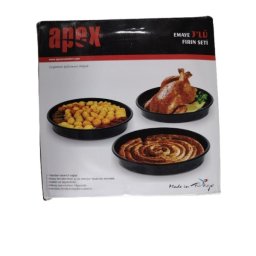 Apex Emajlirane okrugle tepsije 3/1 ( 691 )