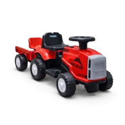 Traktor za decu Mini Farmer sa prikolicom (6V) – Crveni ( SM-26106C )